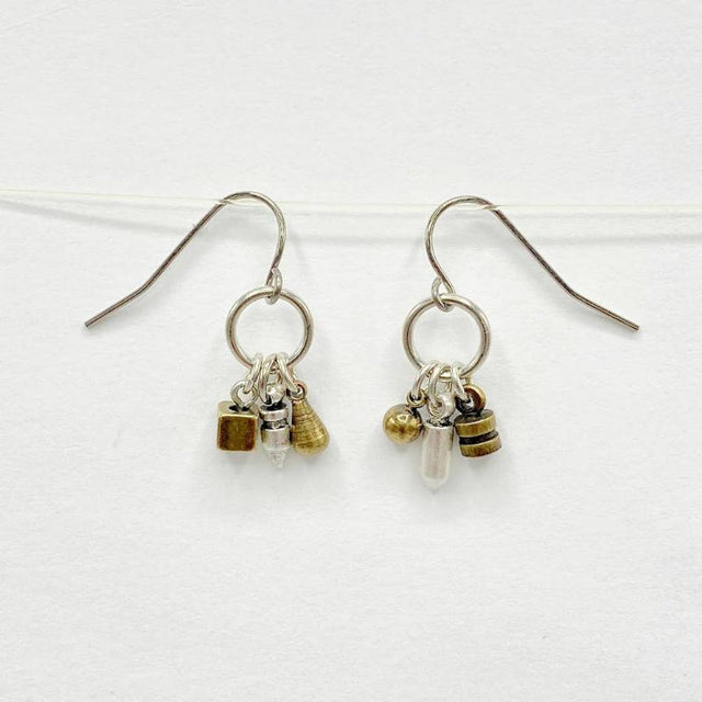 Geometric Mini Dangle Earrings from Alchemy at Pinch in Northampton, MA