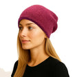Alpaca Trail Beanie in Cherry from Shupaca at Pinch in Northampton, MA