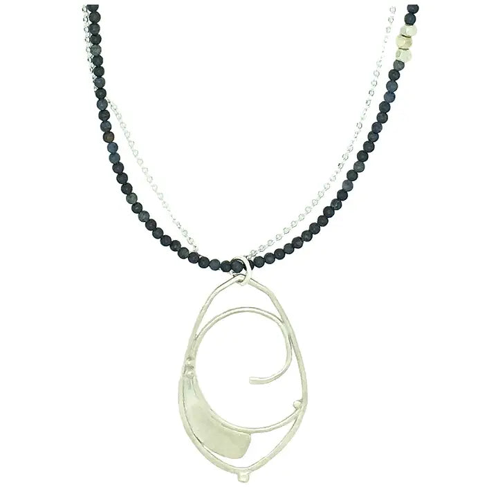 Medium Horn Pointed Necklace