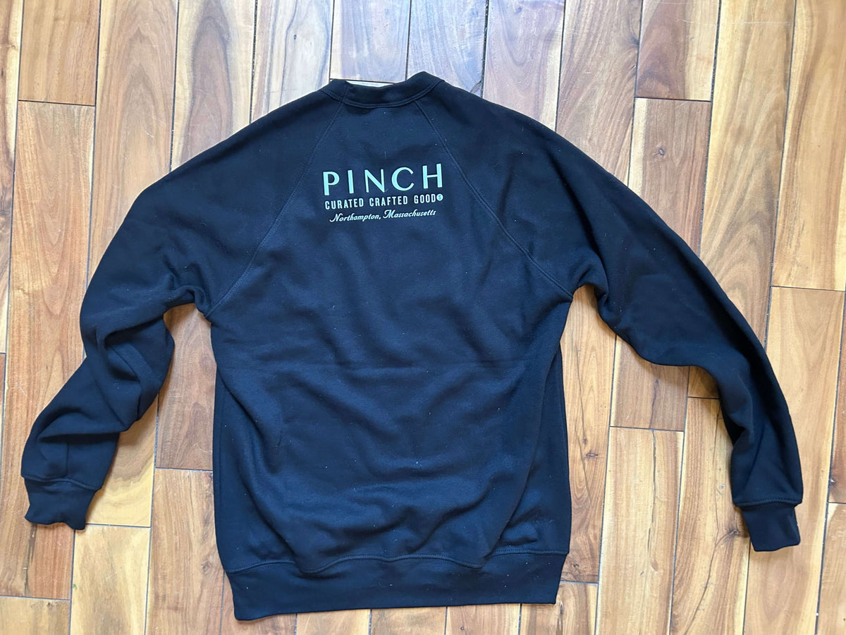 All Are Welcome Northampton Sweatshirt in Black at PINCH