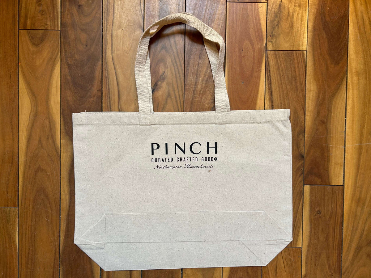 All Are Welcome Massachusetts Tote in Natural at PINCH