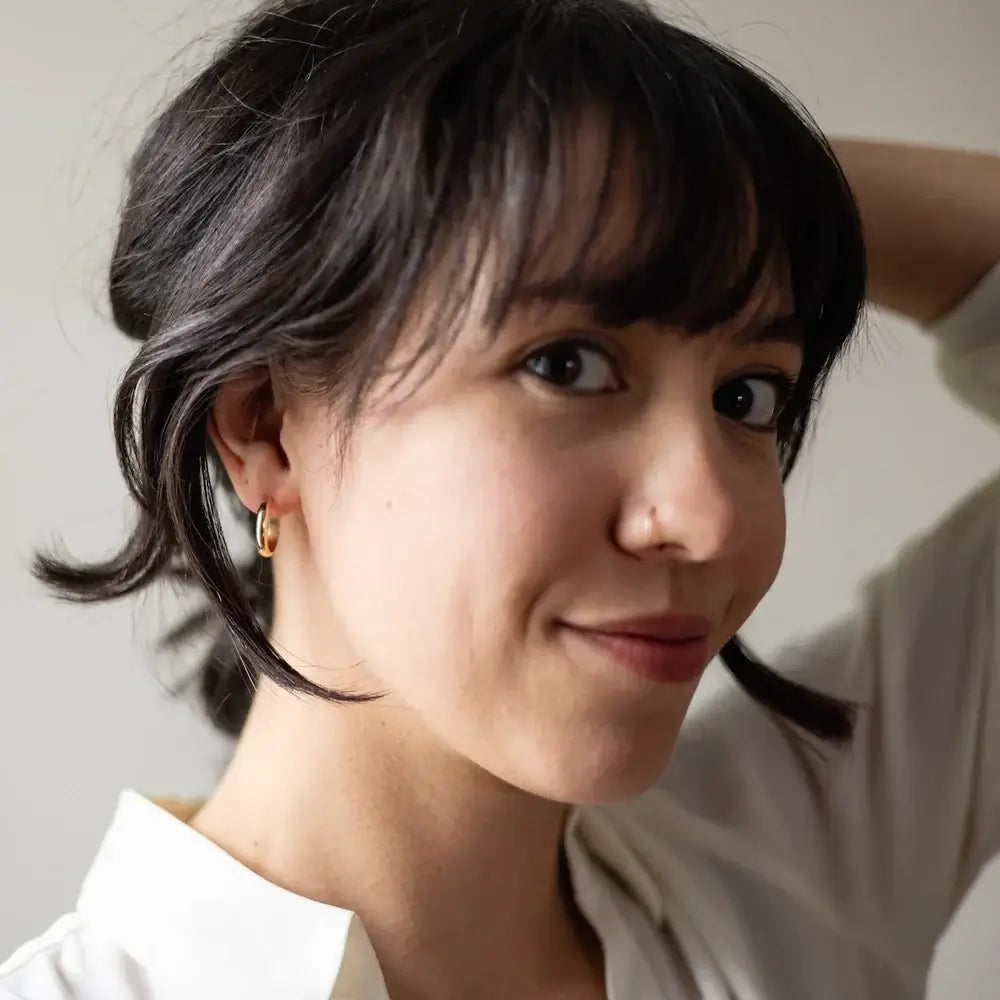 Small Betty Hoop Earrings at PINCH
