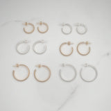 Small Betty Hoop Earrings