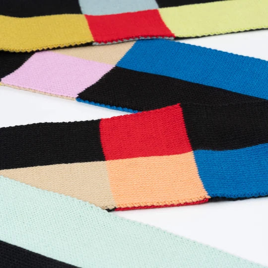 Chroma Skinny Scarf in Black