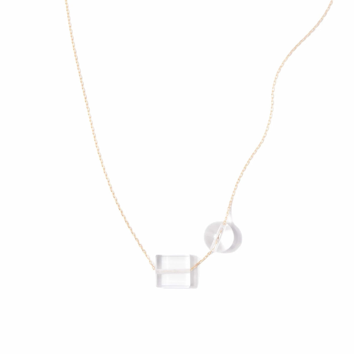 Limited Edition Crystal Quartz Balance Necklace