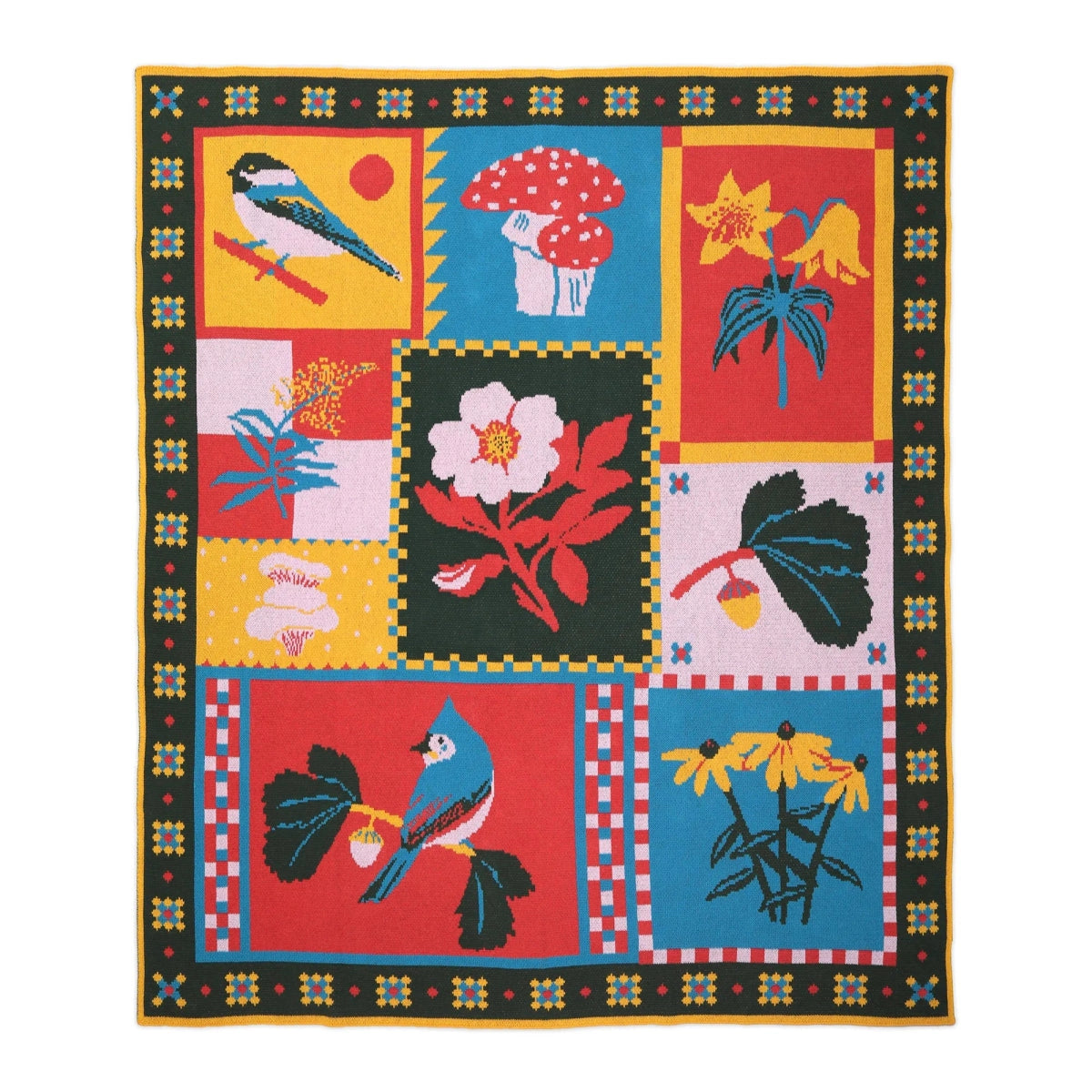 Eastern Natives Knit Blanket