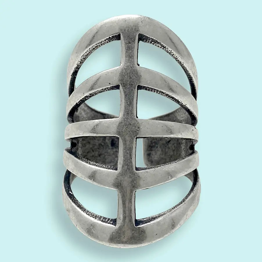 Silver Gladiator Ring