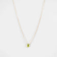 Sterling Silver Peridot Necklace at PINCH