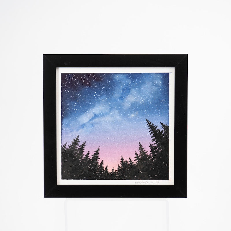 Original Watercolor 6x6 #72