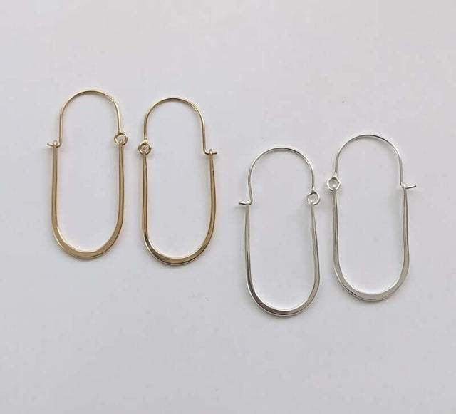 Long Hoops from Rachel Gunnard at Pinch in Northampton, MA