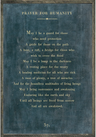 Prayer for Humanity 17x25 Wooden Print