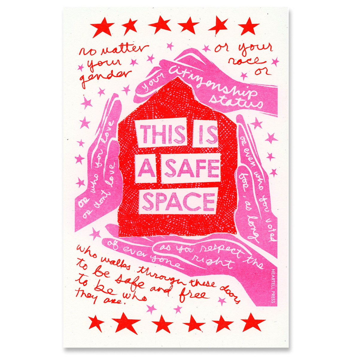 Safe Space 11"x17" Print