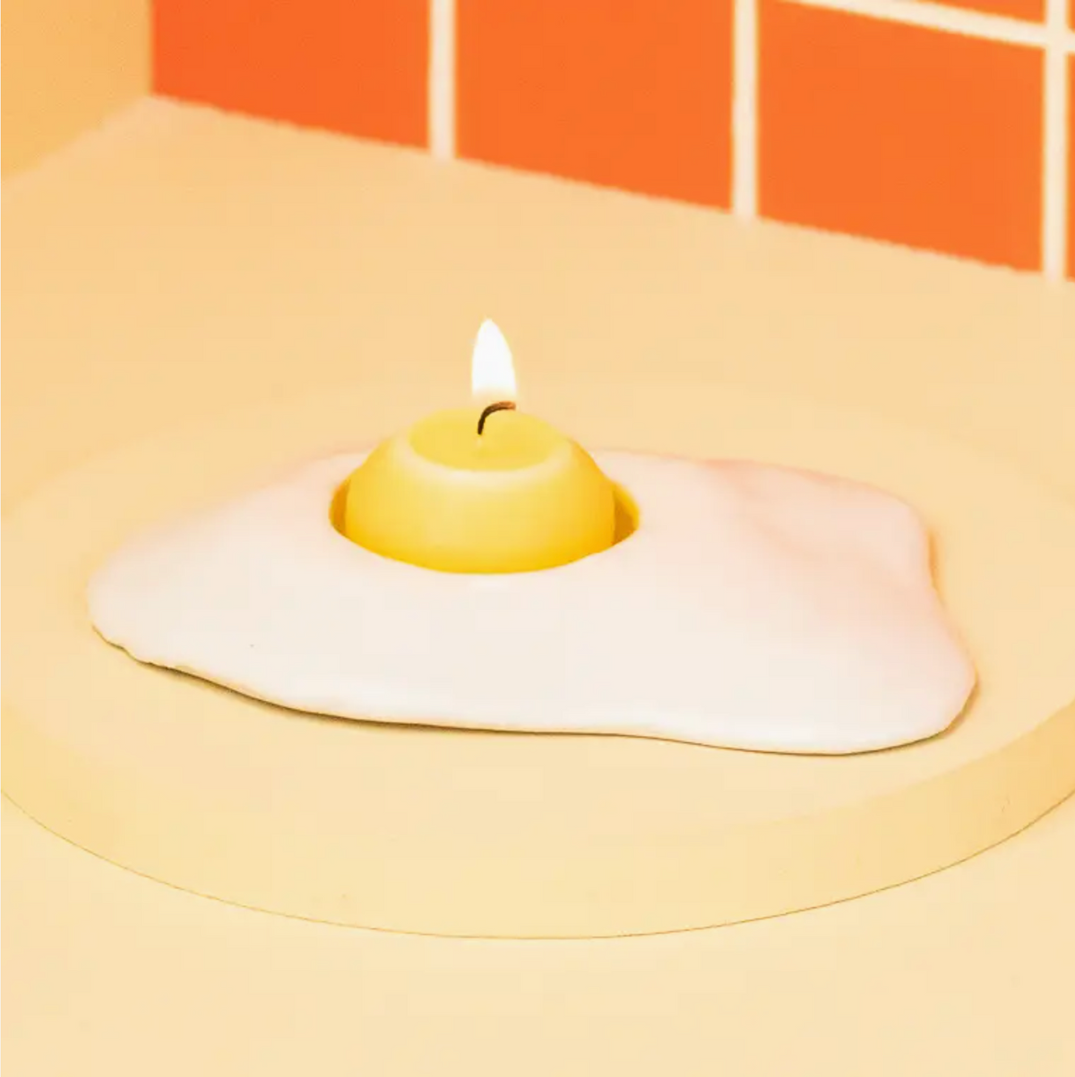Ceramic Egg Tea Light Candle Holder