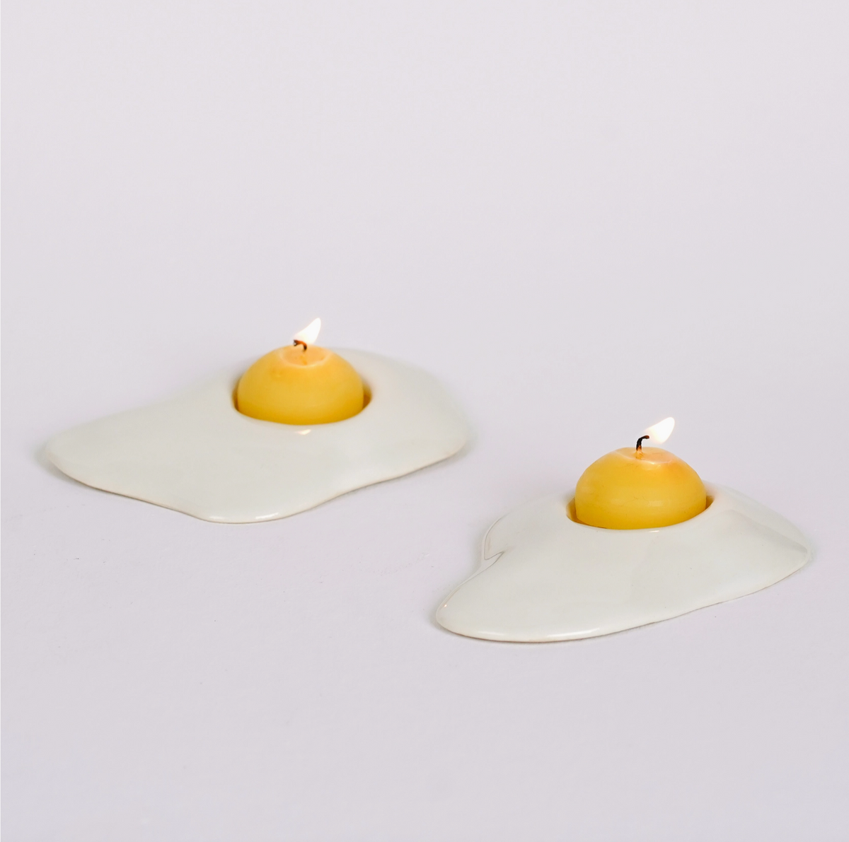 Ceramic Egg Tea Light Candle Holder