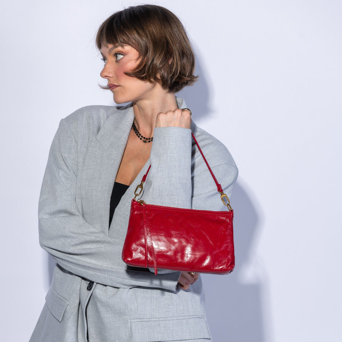 Darcy Leather Small Crossbody Bag