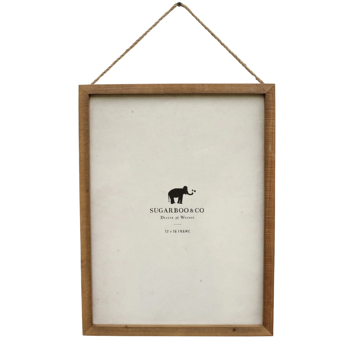 Frame with Jute Hanger 12"x16"