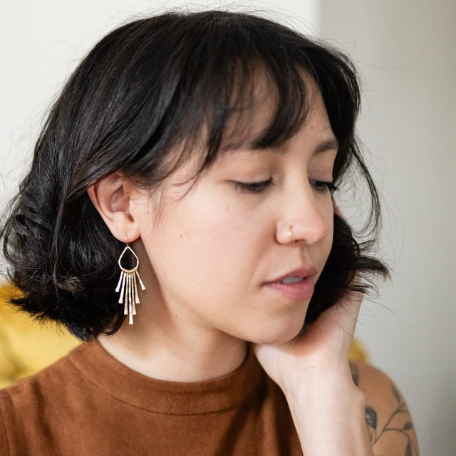 Zoe Earrings from Carolyn Keys at Pinch in Northampton, MA