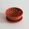 Small Berry Bowl with Saucer
