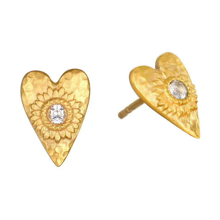 Heart Studs