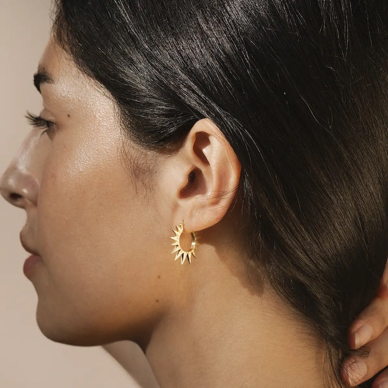 Starburst Hoops from Satya at Pinch in Northampton, MA