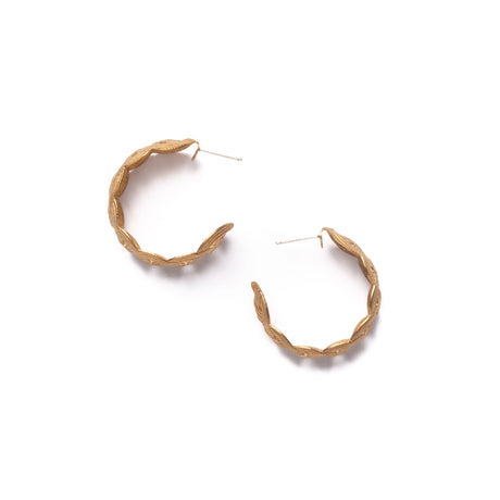 Braided Hoop Earrings