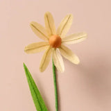 Silk Paper Cone Flower Cream