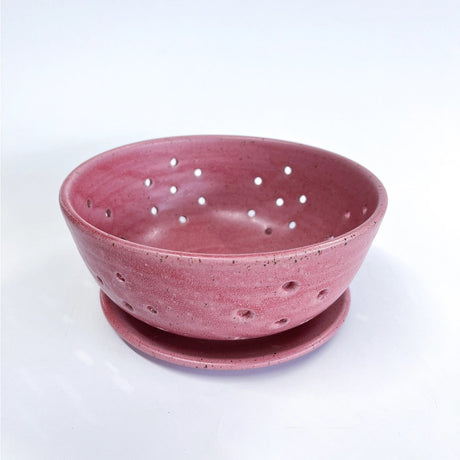 Large Berry Bowl with Saucer