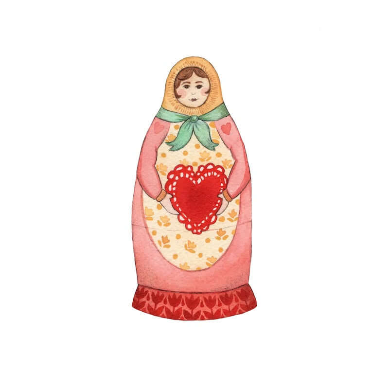 Forest Matron: The Heart 5x7 Print at PINCH