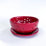 Small Berry Bowl with Saucer