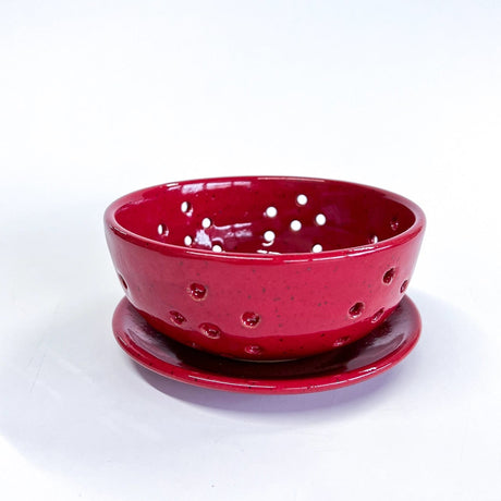Small Berry Bowl with Saucer