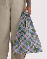 Green Star Plaid Standard Baggu from Baggu at Pinch in Northampton, MA
