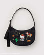 Embroidered Hello Kitty Western Medium Crescent Bag from Baggu at Pinch in Northampton, MA