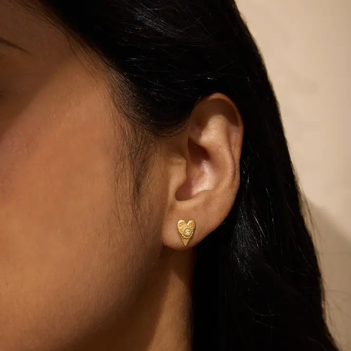 Heart Studs