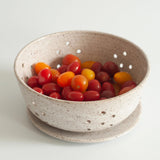 Large Berry Bowl with Saucer