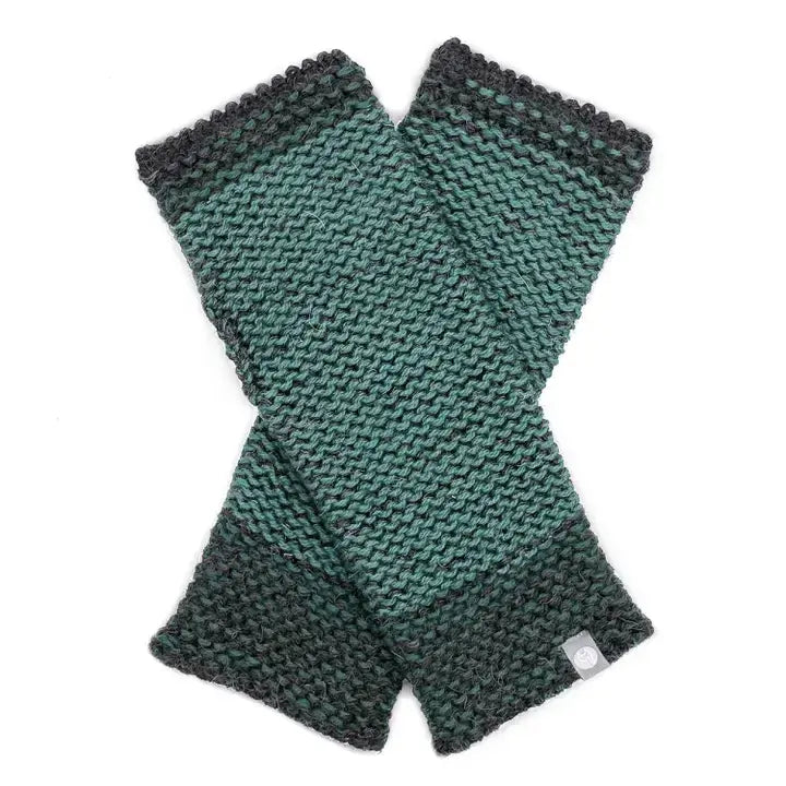 Alpaca Trail Gloves in Seagreen at PINCH