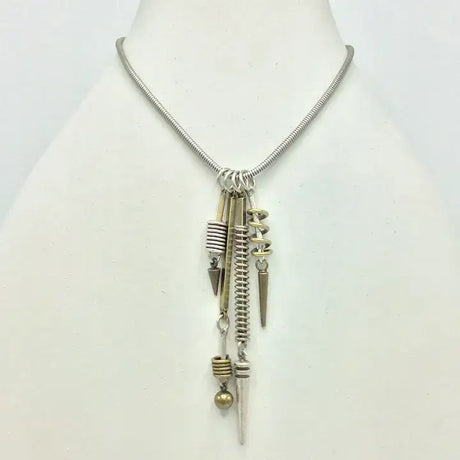 Powerlines Charm Necklace from Alchemy at Pinch in Northampton, MA