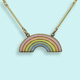 Rainbow Necklace from Ornamental Things at Pinch in Northampton, MA