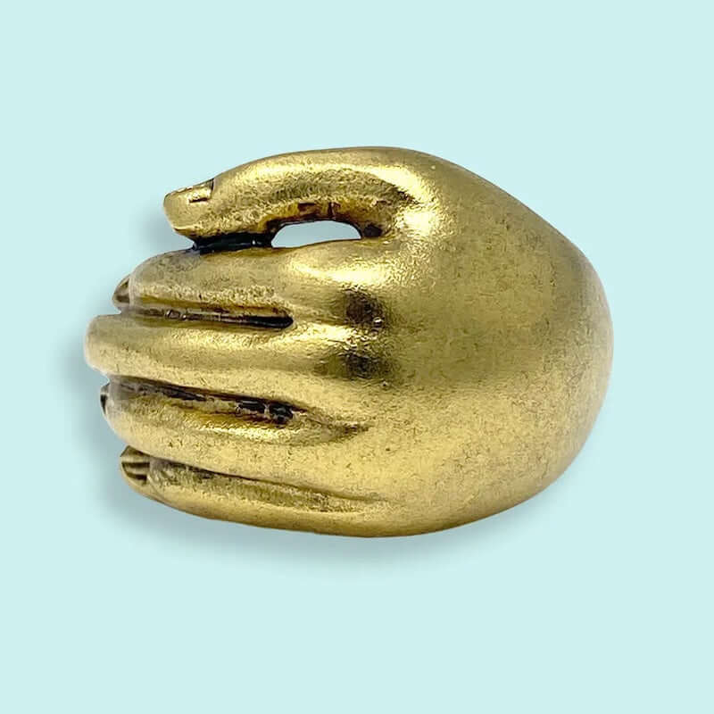 Gold Hand Ring at PINCH