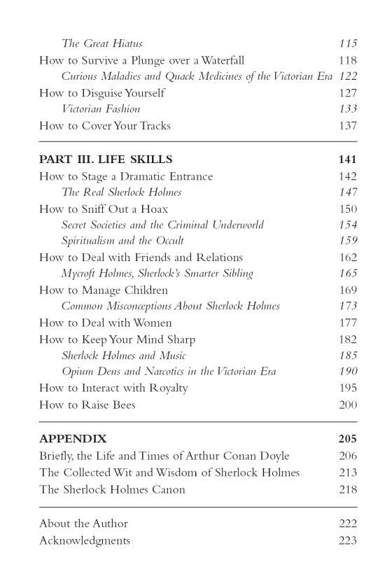 The Sherlock Holmes: Handbook