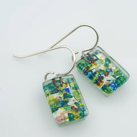 Nenuphar Drop Earrings from Momo Glassworks at Pinch in Northampton, MA