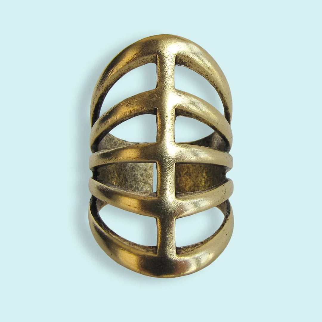 Antique Gold Gladiator Ring