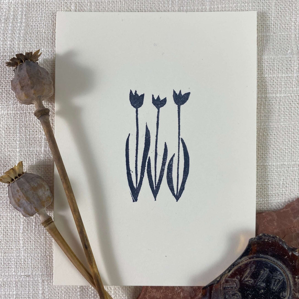 3.5x5 Tulip Garden Print at PINCH