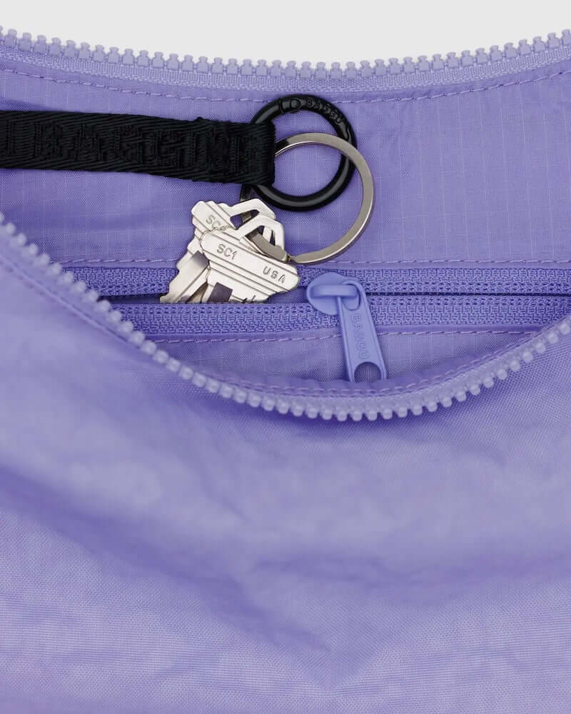 Wisteria Medium Nylon Crescent Bag from Baggu at Pinch in Northampton, MA