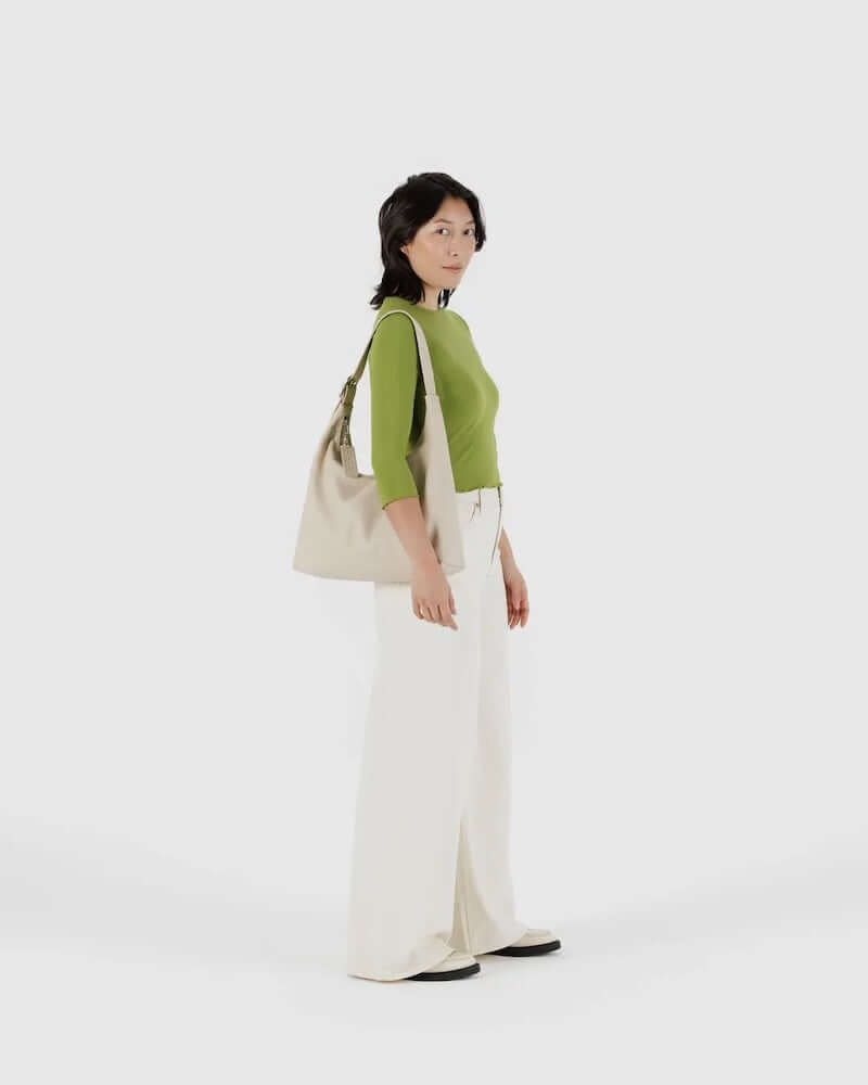 Stone Leather Shoulder Bag at PINCH
