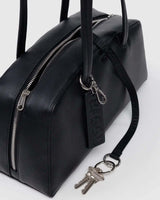 Black Recycled Leather Bowler Bag from Baggu at Pinch in Northampton, MA
