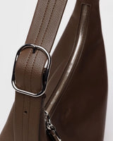 Brown Leather Shoulder Bag from Baggu at Pinch in Northampton, MA