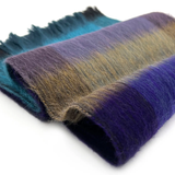 Alpaca Plaid Scarf in Nightfall from Shupaca at Pinch in Northampton, MA