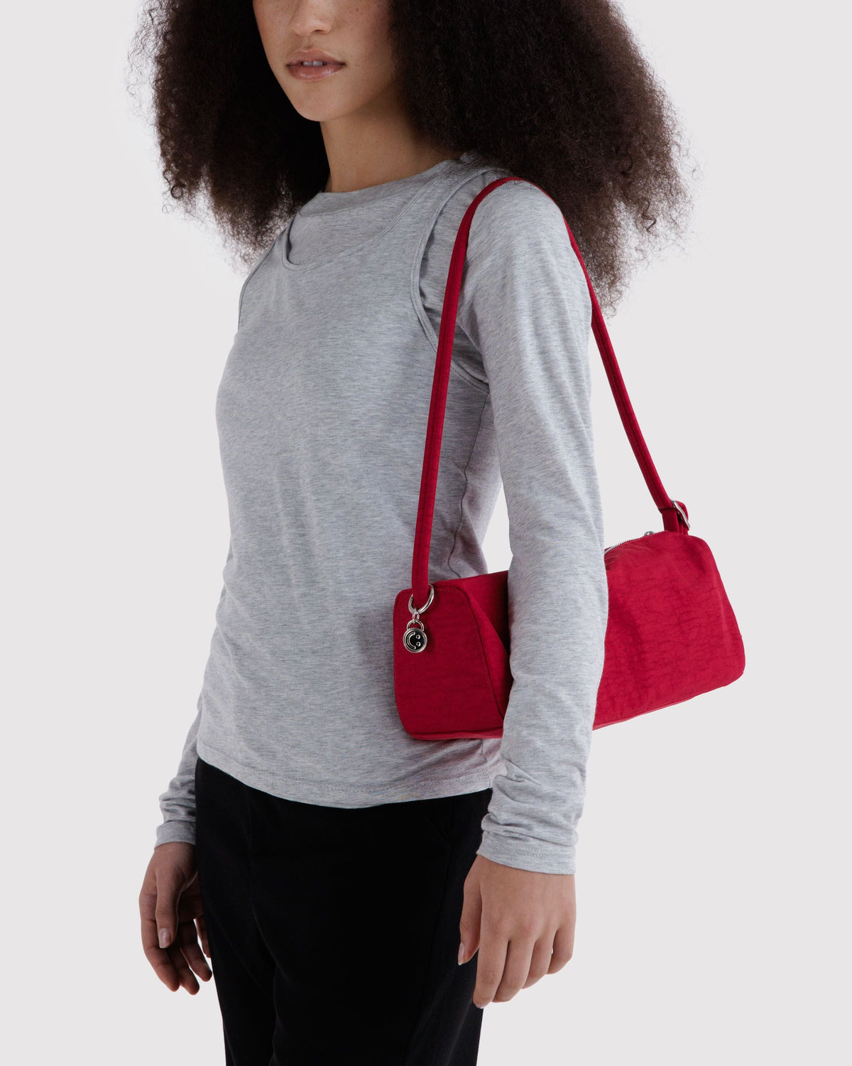 Nylon Loaf Bag in Cherry
