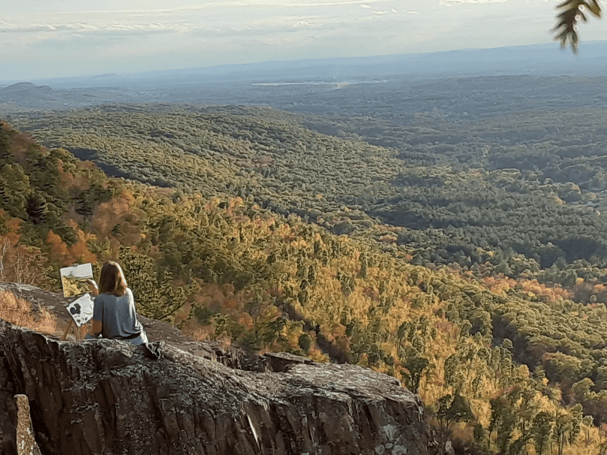View from Mount Tom, MA 11x14 Print at PINCH