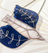 Stained Glass Folk Art Bird from Samara Designs Studio at Pinch in Northampton, MA